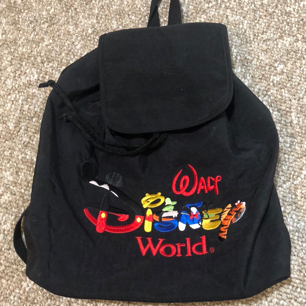 Embroidered Walt Disney world backpack